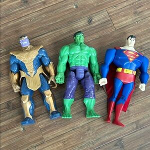 Superhero Action Figure Set